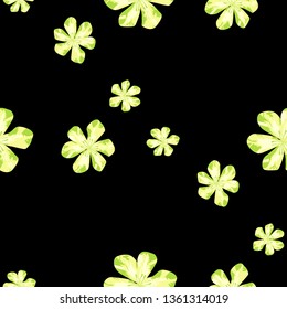 Philippine Flowers. Seamless Pattern with Australian Rainforest. Big Texture in Fresh Colors. Trendy Background for Wallpaper, Cloth, Curtain. Vector Seamless Pattern with Philippine Flowers