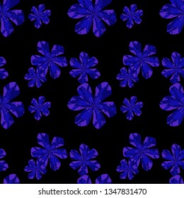 Philippine Flowers. Seamless Pattern with Brasilian Jungle. Big Texture in Fresh Colors. Vintage Background for Swimwear, Tablecloth, Dress. Vector Seamless Pattern with Philippine Flowers