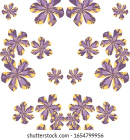 Philippine Flowers. Seamless Pattern with Brasilian Rainforest. Big Texture in Fresh Colors. Modern Background for Tablecloth, Dress, Underwear. Vector Seamless Pattern with Philippine Flowers
