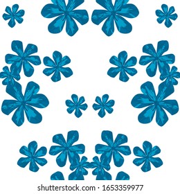 Philippine Flowers. Seamless Pattern with Indian Jungle. Modern Background for Shirt, Underwear, Tablecloth. Big Texture in Fresh Colors. Vector Seamless Pattern with Philippine Flowers