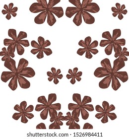 Philippine Flowers. Seamless Pattern with Indonesian Rainforest. Big Texture in Fresh Colors. Modern Background for Shirt, Swimwear, Fabric. Vector Seamless Pattern with Philippine Flowers