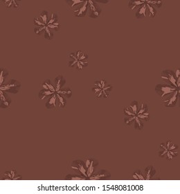 Philippine Flowers. Seamless Pattern with Indonesian Rainforest. Big Texture in Fresh Colors. Vintage Background for Cloth, Shirt, Paper. Vector Seamless Pattern with Philippine Flowers