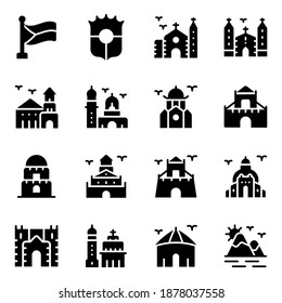 Philippine Landmarks, Solid Icon Pack 