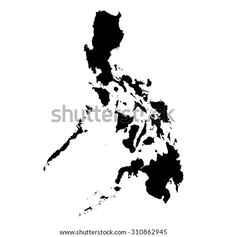 Download Philippine Map Without Border Islands Stock Vector ...