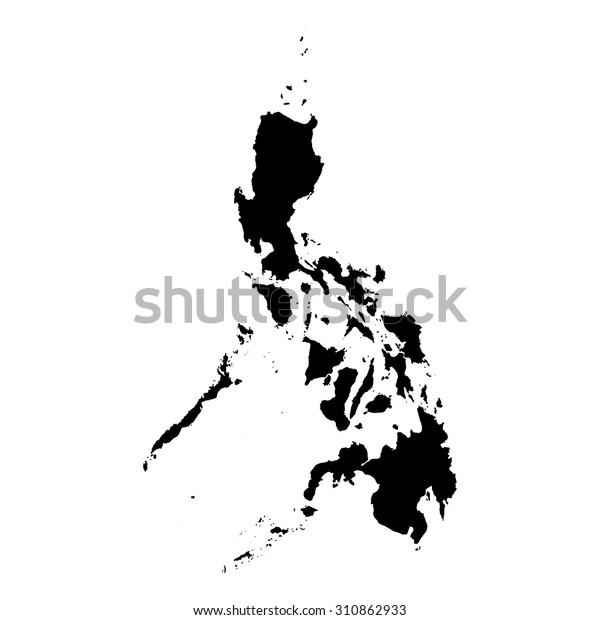 Download Philippine Map Without Border Islands Stock Vector ...