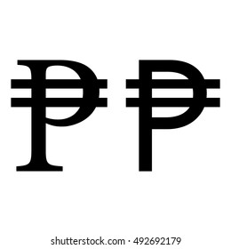 Philippine Peso currency symbol