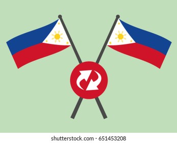 Philippines Emblem Synchronize