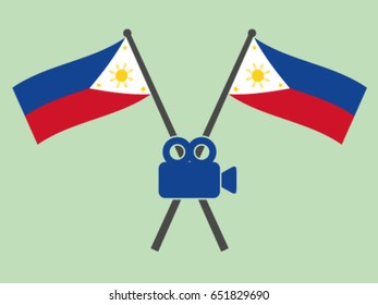 Philippines Emblem Video Camera