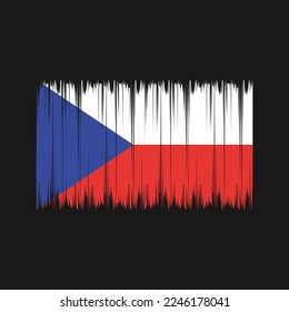 Philippines Flag Brush Vector Illustration