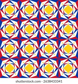 philippines flag pattern design. filipino background. vector illustration