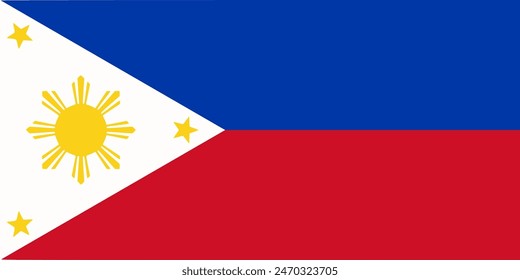 philippines flag vector, flag vector