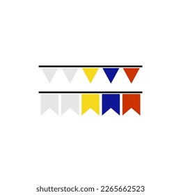 Philippines flags icon set, Philippines independence day icon set sign vector symbol