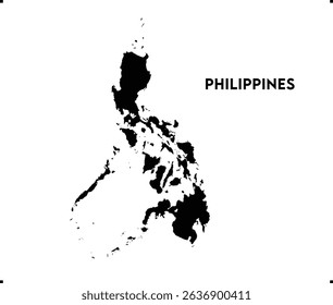 Philippines icon vector design, Philippines Logo design, Philippines unique charm and natural wonders, Use it in your marketing materials, travel guides, digital projects, Philippines map logo vector