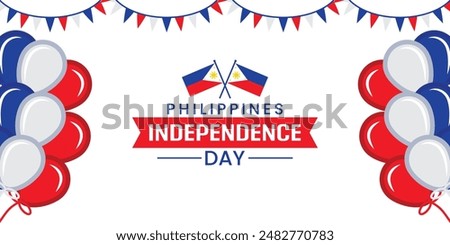 Philippines Independence Day banner, Decorations, Celebration