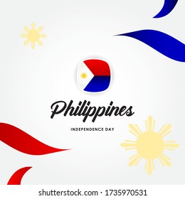Philippines Independence Day Vector Design Illustration