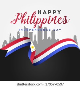 Philippines Independence Day Vector Design Illustration