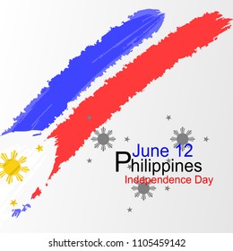 Philippines Independence Day Vector Illustration. Suitable for greeting card, poster and banner.