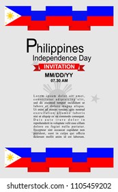 Philippines Independence Day Vector Illustration. Suitable for greeting card, poster and banner.