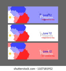 Philippines Independence Day Vector Illustration. Suitable for greeting card, poster and banner.