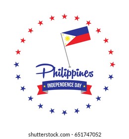 Philippines Independence Day vector illustration. Philippines national day banner, background, and display design.