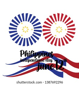 Philippines Independent Day Vector Template Design Illustration - Vector