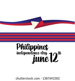 Philippines Independent Day Vector Template Design Illustration - Vector