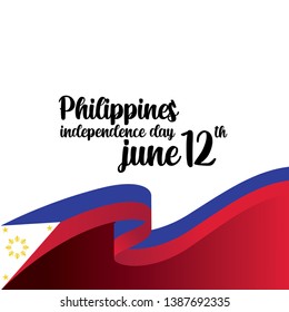 Philippines Independent Day Vector Template Design Illustration - Vector