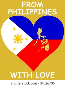 Philippines Love Stock Vector (Royalty Free) 34326706 | Shutterstock