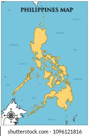 Philippines map Geo wallpaper