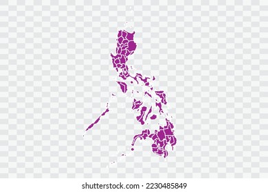 Philippines Map pink Color on White Background quality files Color (a50099) png