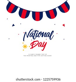 Philippines National Day Vector Template Design Illustration