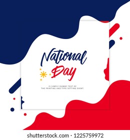 Philippines National Day Vector Template Design Illustration