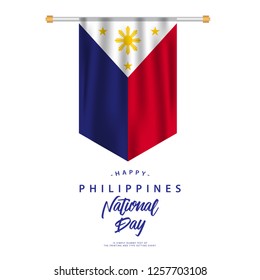 Philippines National Day Vector Template Design Illustration