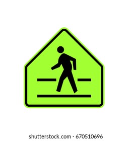 Philippines pedestrian sign