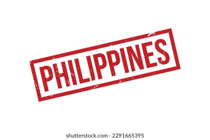 Philippines Rubber Stamp Seal Vector