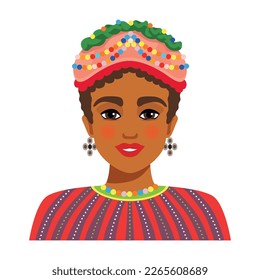 Philippines travel tourism composition with national stereotypes and symbols of oriental state vector illustration