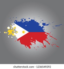 Philippines Vector paint stain