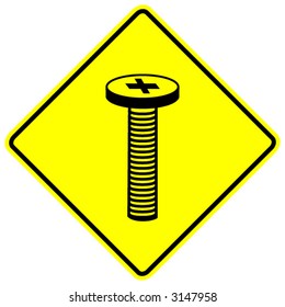 phillips head screw sign