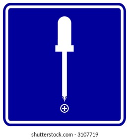 phillips head screwdriver sign