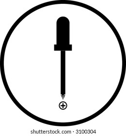 phillips head screwdriver symbol