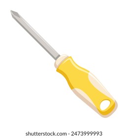 Phillips head screwdriver. Working tool for repair master