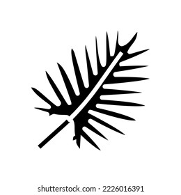 philodendron tropical leaf glyph icon vector. philodendron tropical leaf sign. isolated symbol illustration