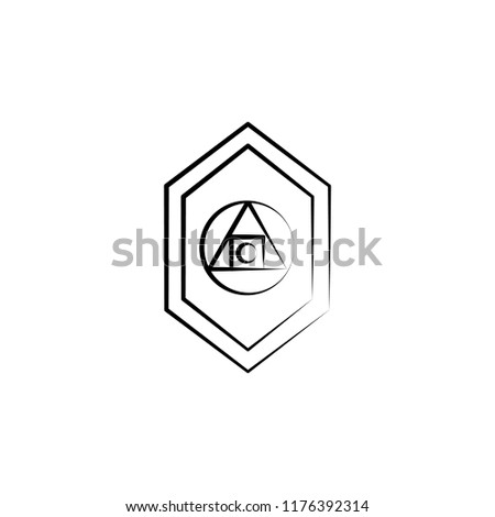 Philosophers icon. Element of mad science icon for mobile concept and web apps. Hand drawn Philosophers icon can be used for web and mobile