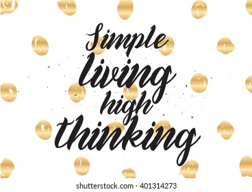 Philosophical inspirational inscription. Greeting card with calligraphy. Hand drawn lettering design. Photo overlay. Typography for banner, poster or apparel design. Vector quote.
