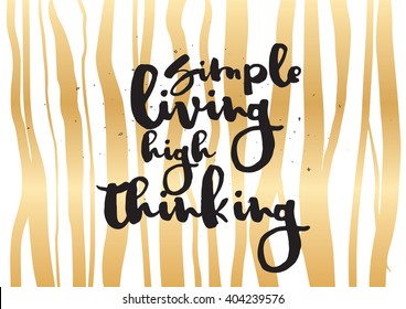 Philosophical inspirational inscription. Greeting card with calligraphy. Hand drawn lettering design. Photo overlay. Typography for banner, poster or apparel design. Vector quote.