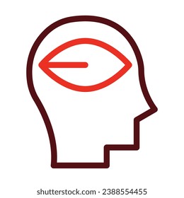 Philosophy Vector Thick Line Two Color Icons For Personal And Commercial Use.
