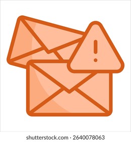 Phishing Email Icon Element For Design