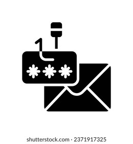 phishing glyph icon. vector icon for your website, mobile, presentation, and logo design.