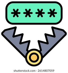 Phishing Icon Element For Design