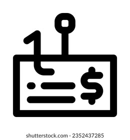 phishing icon for your website, mobile, presentation, and logo design.
